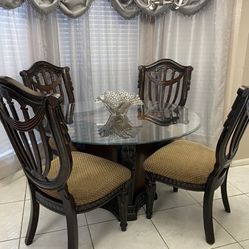 Table and chairs