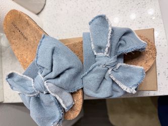 Lucky Brand Jean Sandals