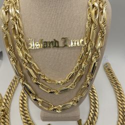 14k Milanos Over 925 Silver - Clearance