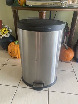 Stainless steel, trashcan, race, basket, toaster