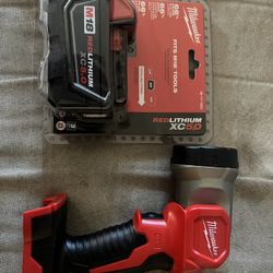 Milwaukee M18 XC 5.0 Battery And Combo Charger 