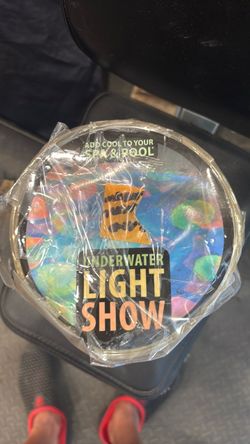 Underwater light show
