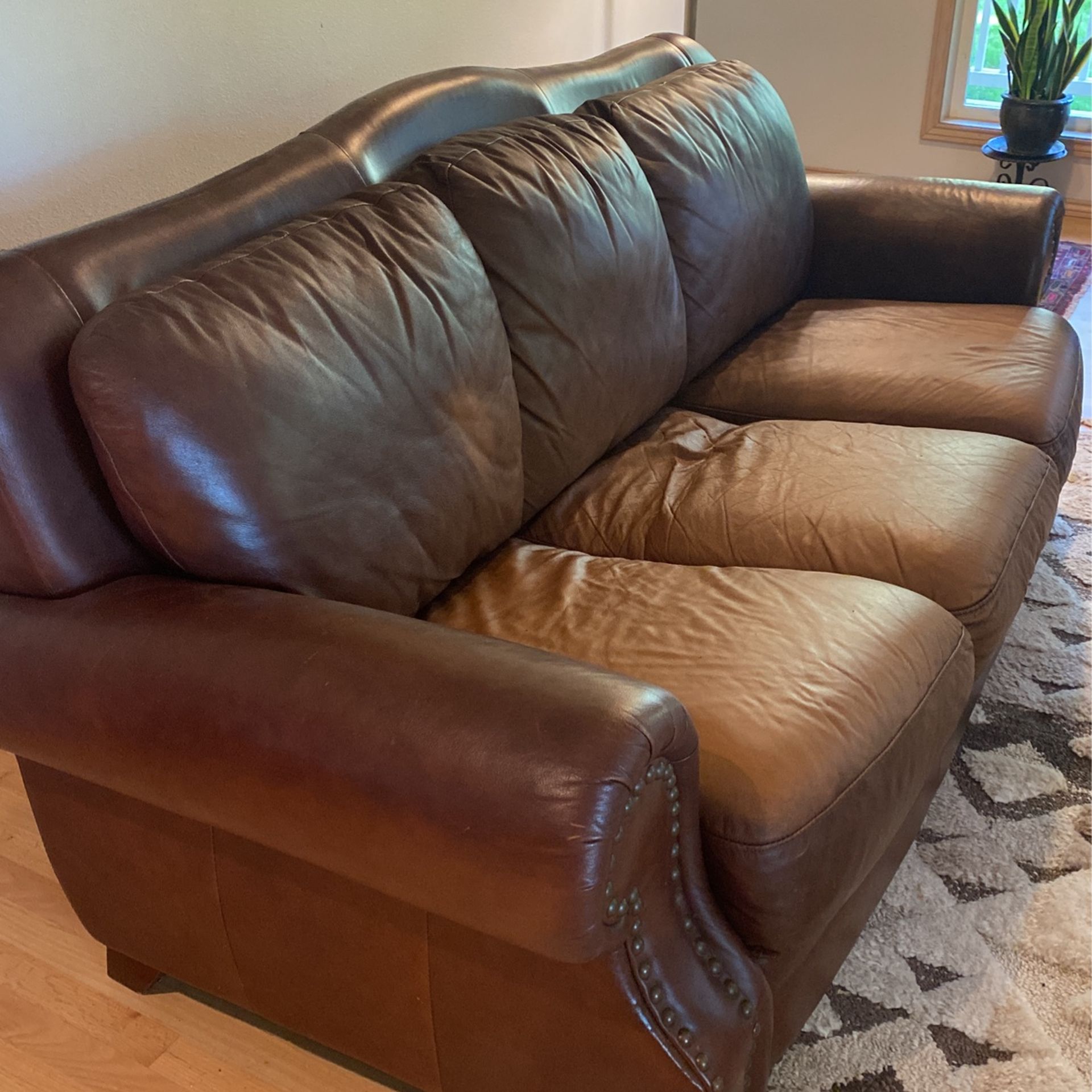 Dania Leather Sofa