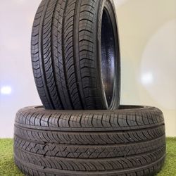 V362  245 45 19 98H  Continental ProContact TX  2 Used Tires 90% Life 
