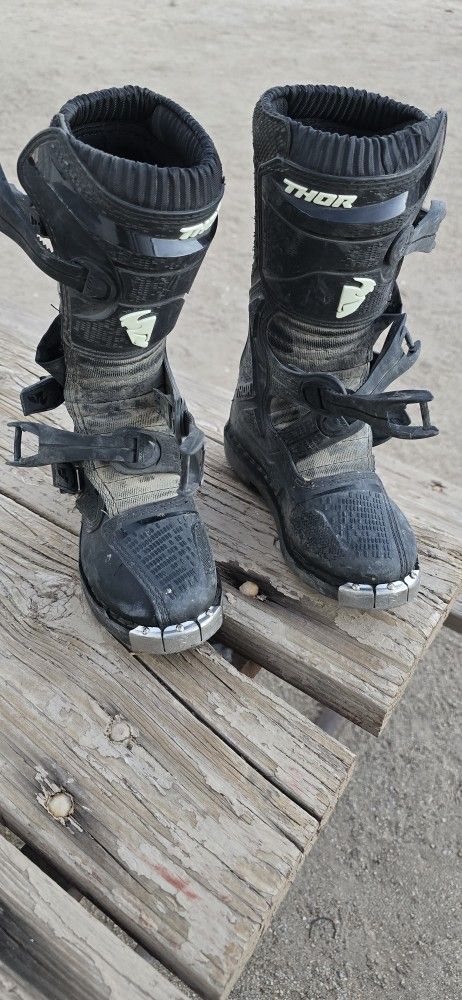 Youth Thor Moto Boots