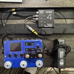 Line 6 HX Stomp, Midi controller, cioks 4, Nano+ pedalboard 