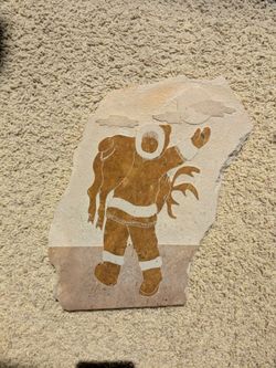 Stone wall art