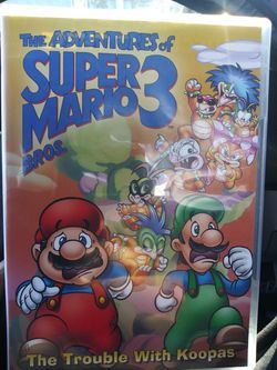 The adventures of super mario Bros 3 dvd