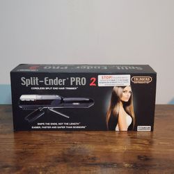 Split-Ender PRO 2 Cordless Split End Hair Trimmer – Talavera – Black - NIB