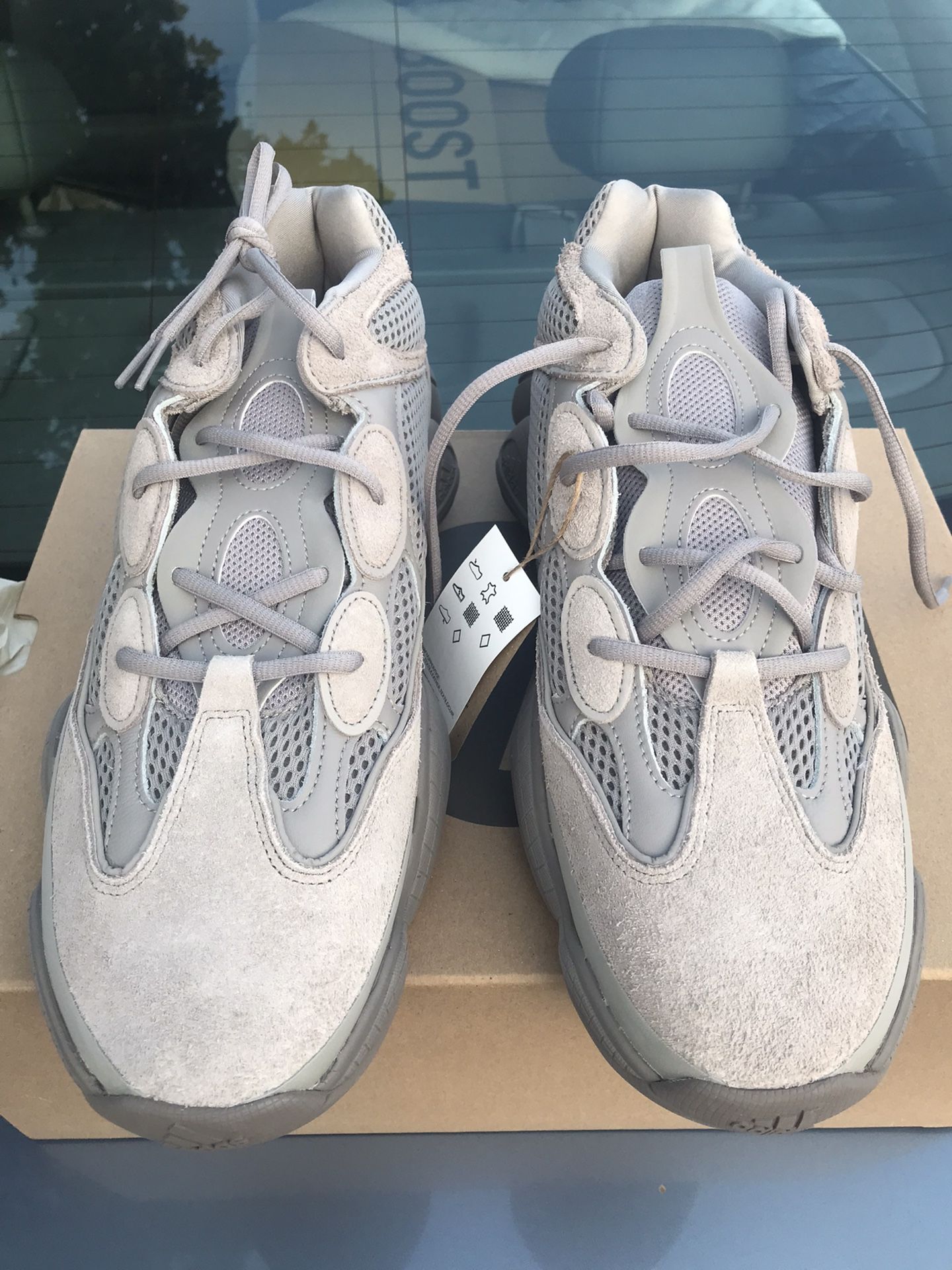 Yeezy 500 “Ash Grey” Size 14