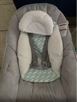 3 chairs for baby. 2 rockers and 1 car seat.