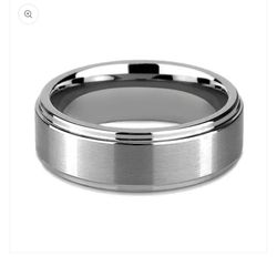 Tungsten Wedding Band Size 9