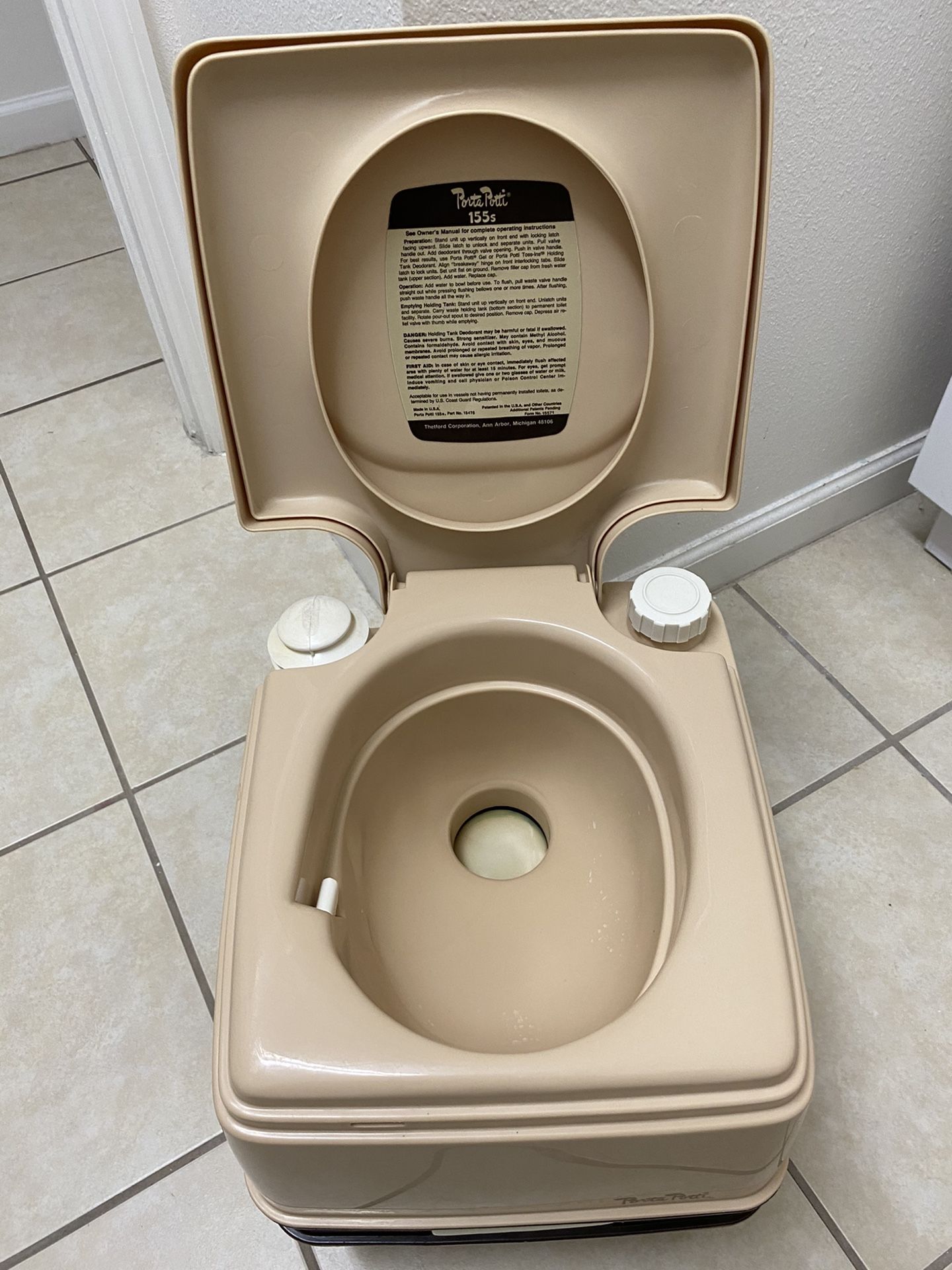 Porta Potti Portable Toilet