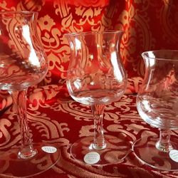 PRINCESS HOUSE CRYSTAL CANDLE HOLDERS SEVERAL, #693, $30, #311, $40, #985, $40..  ALL NEW IN BOXS.  PLEASE CHECK MY PROFILE PICTURES.