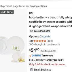 Oil Perfume Kai  Body Cream And Room Spray 