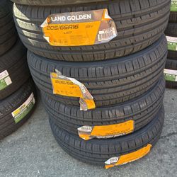 4 New 205/65/16 Landgolden Installed And Balanced 