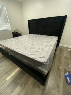 Queen Size Bed Frame With Mattress Included