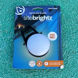 Brightz SiteBrightz Warm WhiteLEDMagnetic Clamp Light-brand new-original packing