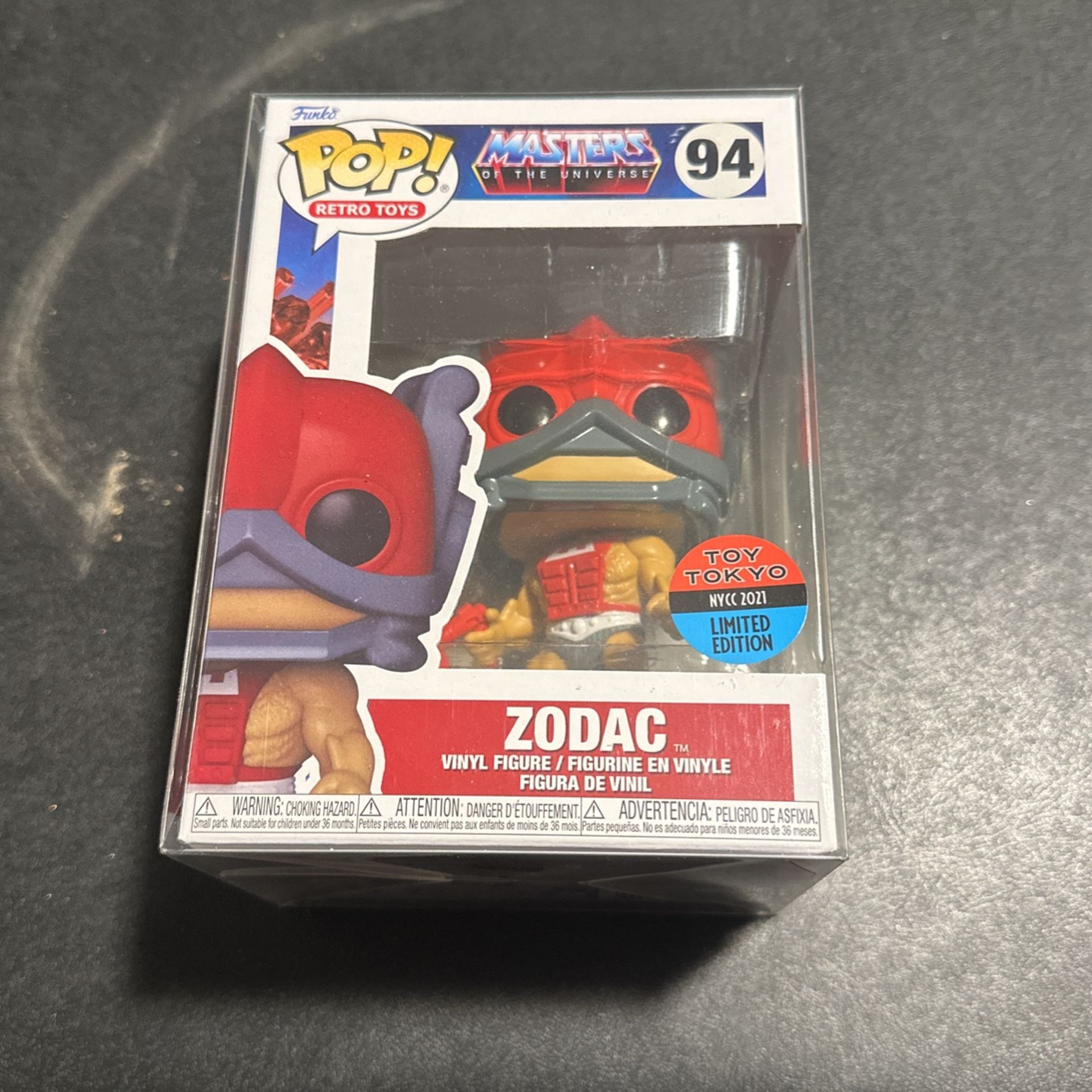 Funko pop 94 Zodac Toy Tokyo NYCC2021 Sticker
