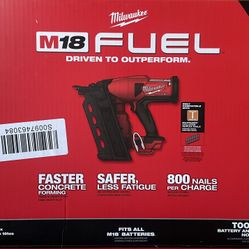 Milwaukee Duplex Nailer 