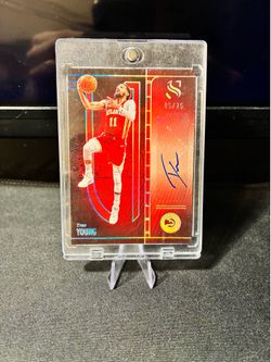 Trae Young Silhouette Autograph /25