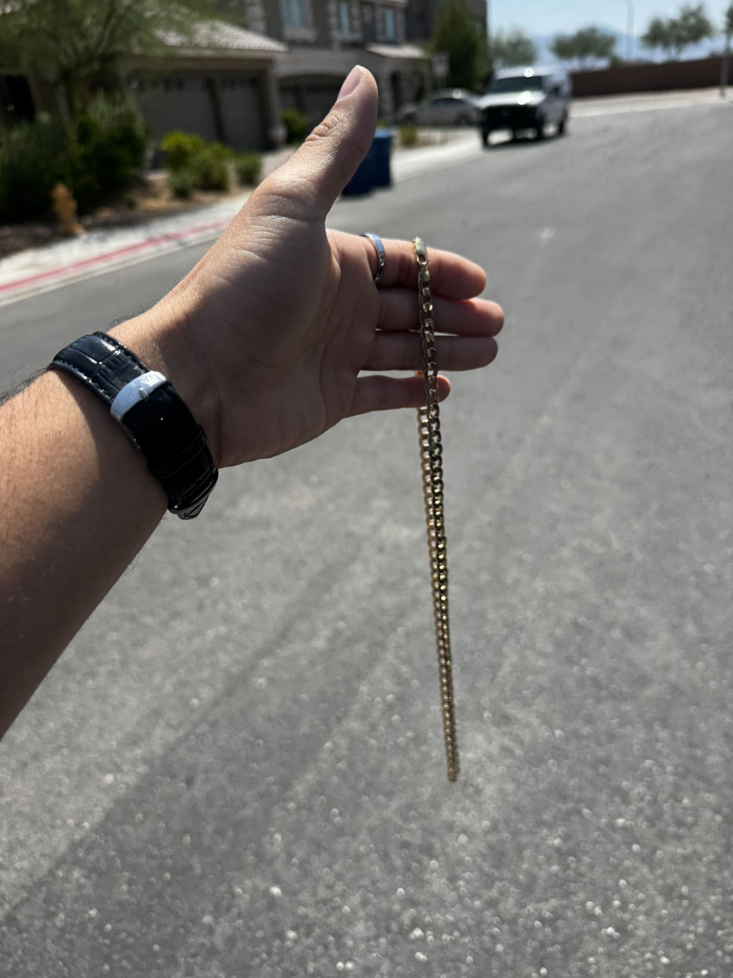 10K Solid Gold Cuban Link Chain – 26” | 29.7g | Heavy & Clean