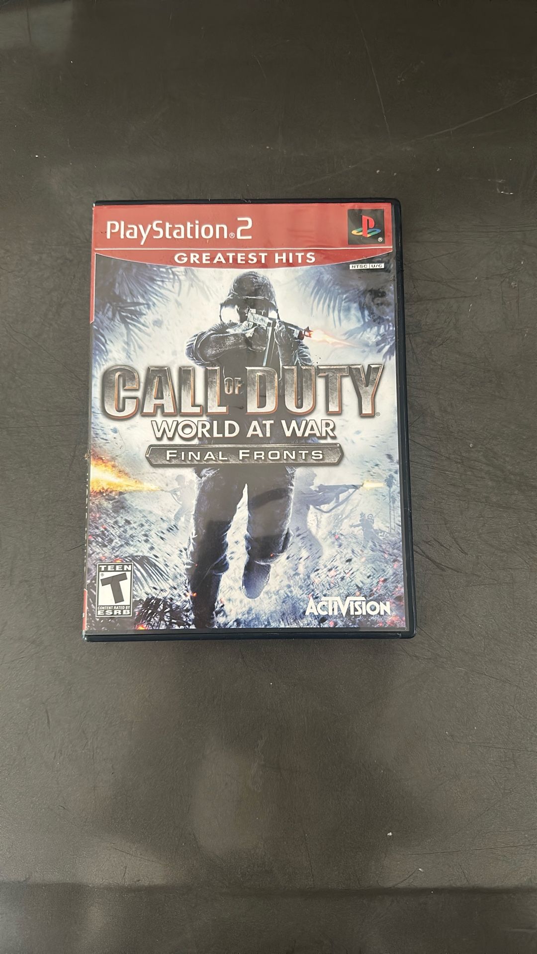 Call Of Duty World At War Final Fronts For Ps2