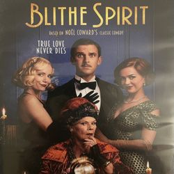 BLITHE SPIRIT (DVD-2020) Dan Stevens + Leslie Mann + Judi Dench + Isla Fisher!