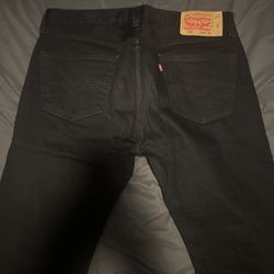 Levi 505 Jeans Black 