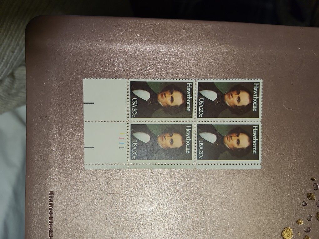 2047 Nathaniel Hawthorne, Novelist 100 MNH 20 cent stamps Issued 1983

