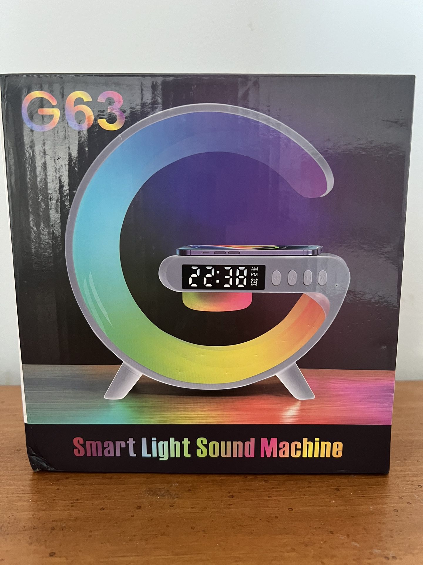 G63 Smart light Sound Machine with lots of features.