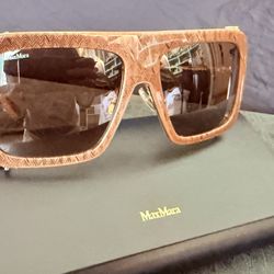 MAX MARA OVERSIZED 70s SYLE SUNGLASSES