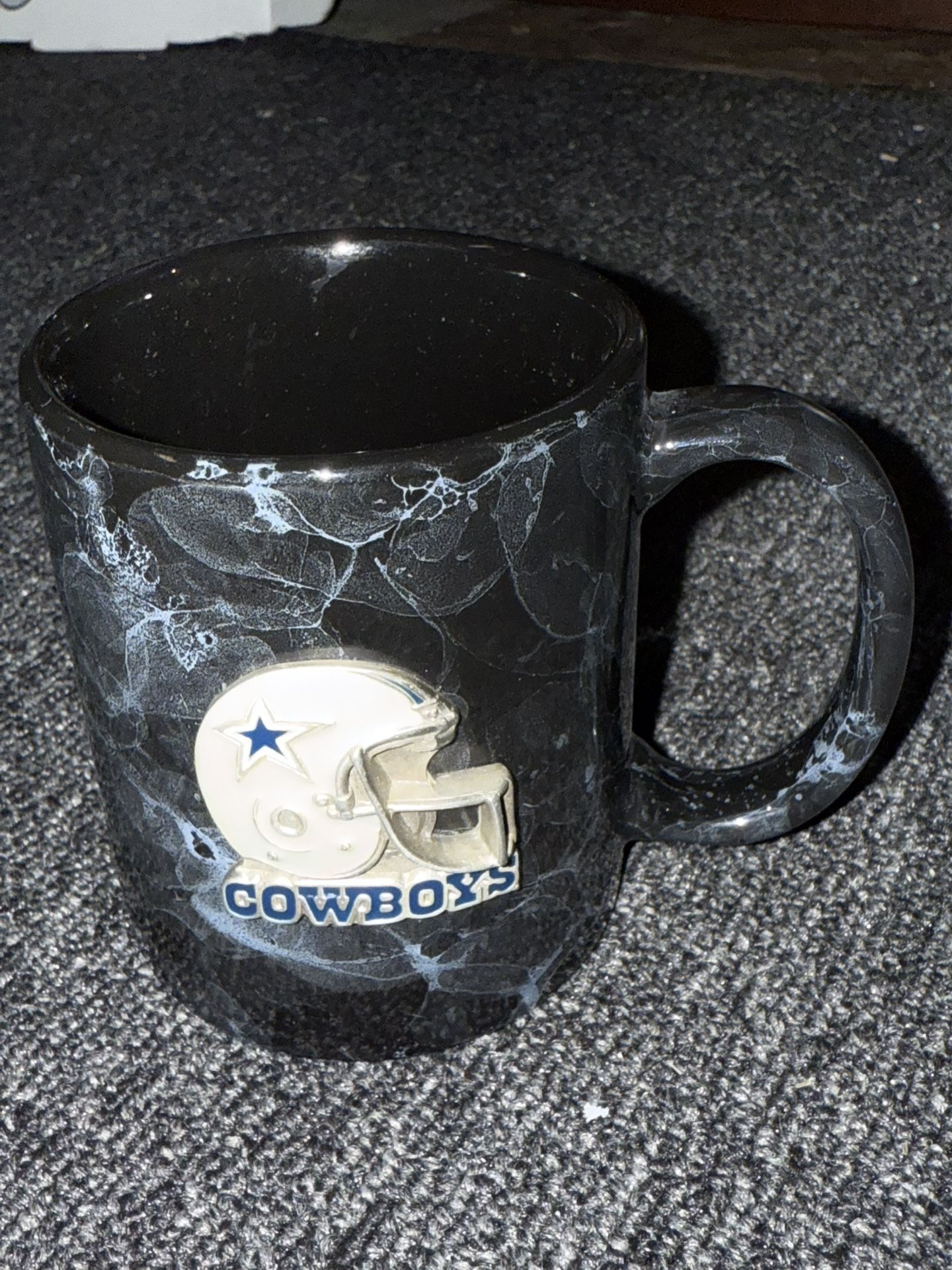 NFL Dallas Cowboys Mug Vintage Classic Used Pre Owned Fragile Helmet Logo China.