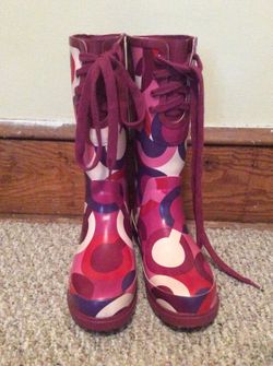 Coach periwinkles size 10
