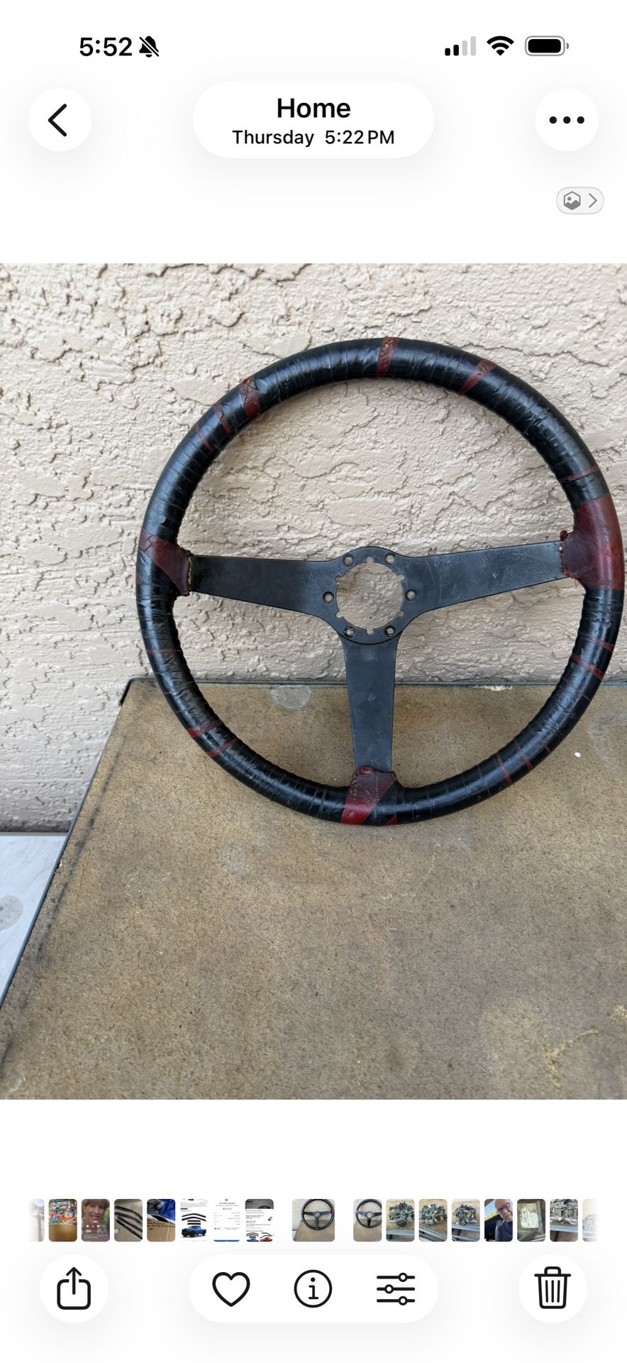 1981 Corvette Steering Wheel
