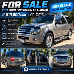 2011 Ford Expedition EL Limited SUV