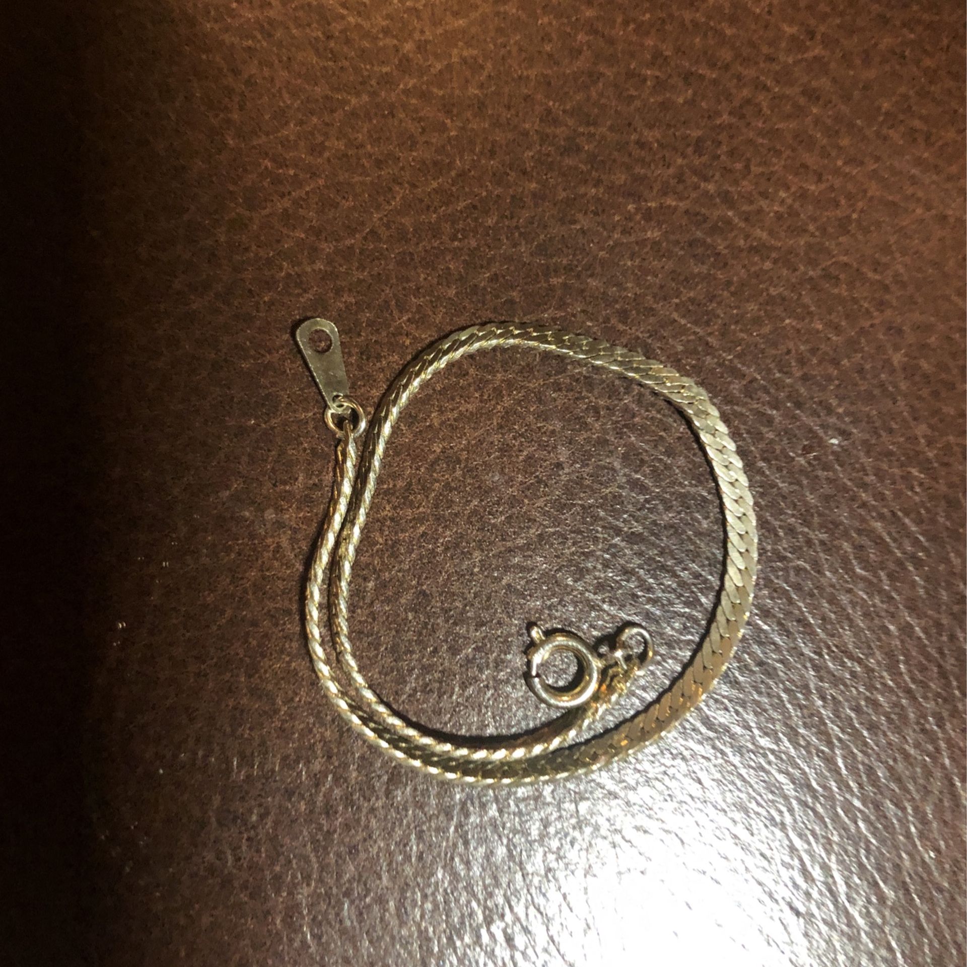 10 K Gold Bracelet Child Gold Plated
