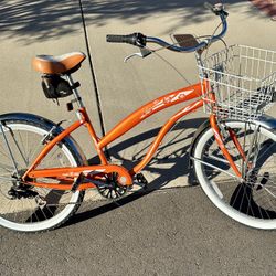 Greenline Cruiser Bike — 7 Speed