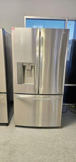 LG French Door Fridge – Stainless, Ice/Water, 26 cu ft