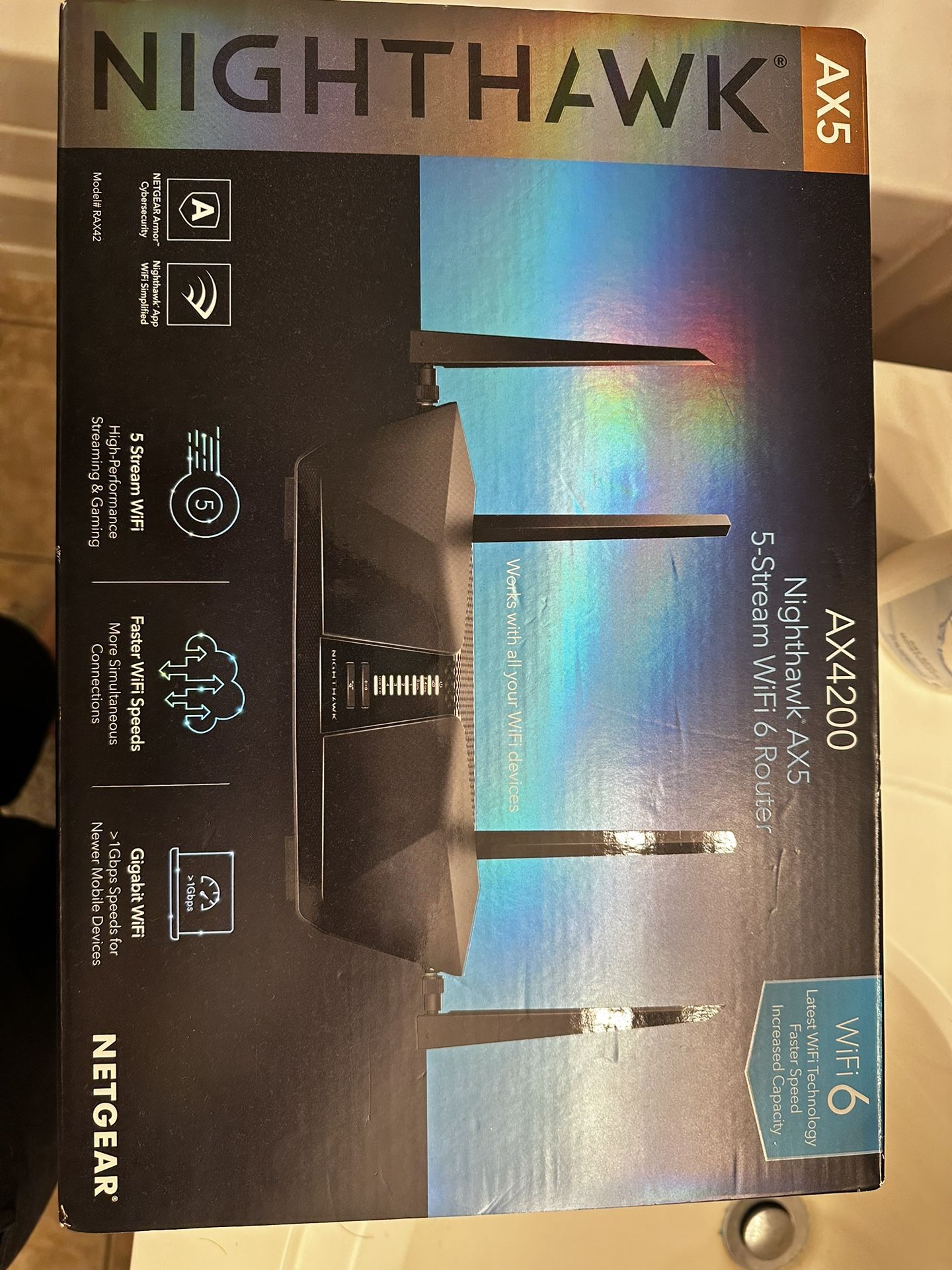 NETGEAR nighthawk AX4200 Wireless Router 