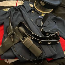 Police Costume Size 4