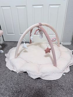Mallify 5-in-1 Thick Plush Baby Play Gym Mat