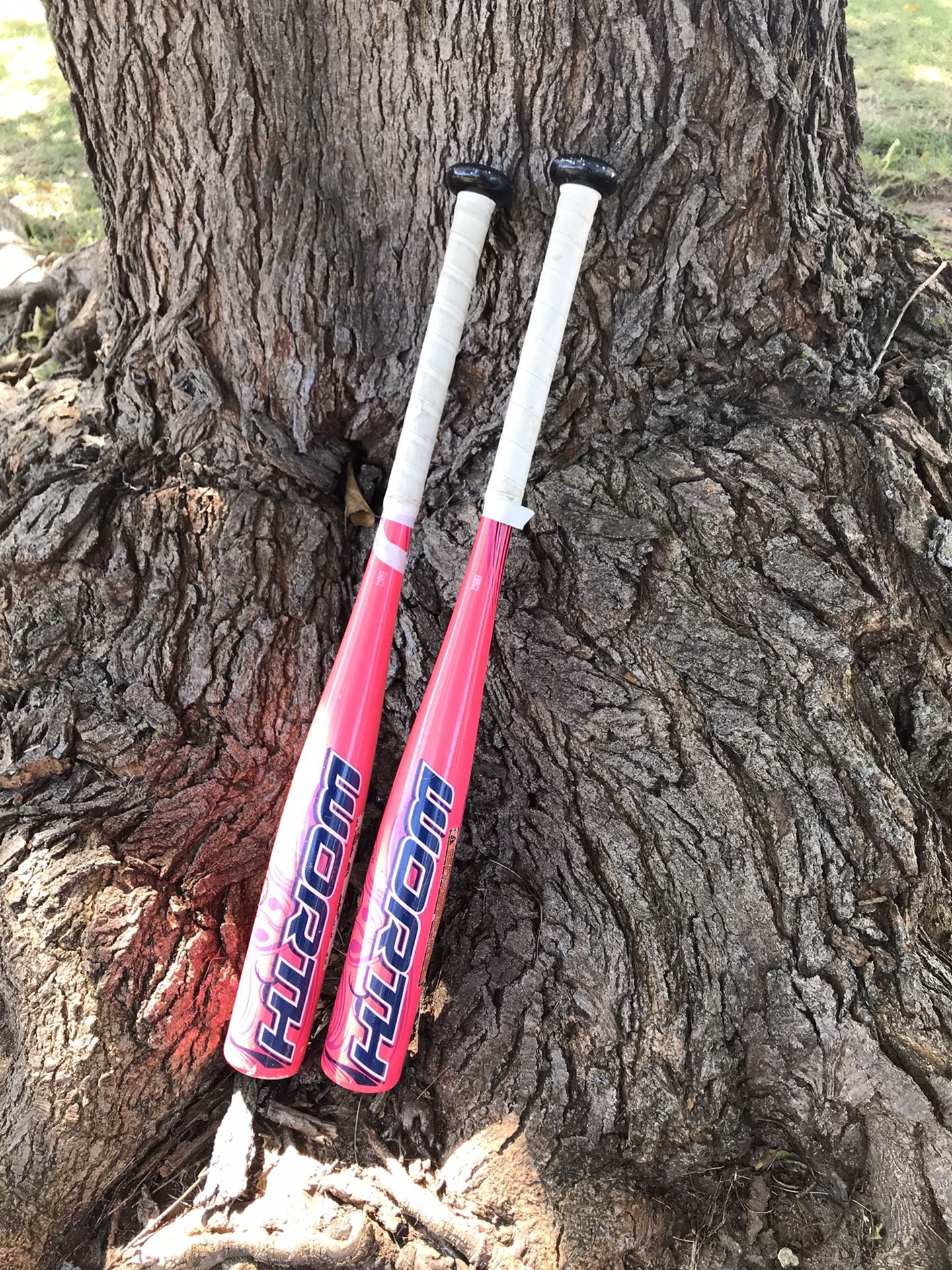 Girls baseball bats