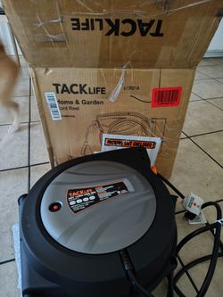 Tacklife 50ft 14AWG Retractable Cord Reel