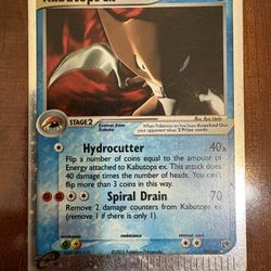 Pokemon Kabutops EX 97/100 EX Sandstorm Vintage Holo Rare LP/NM 💎
