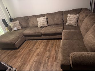 Moving Sale: Ashley Sectional Sofa – $1,125