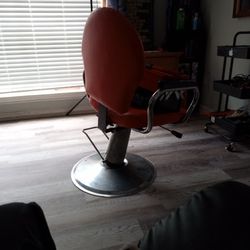 Broken Barber Chair 
