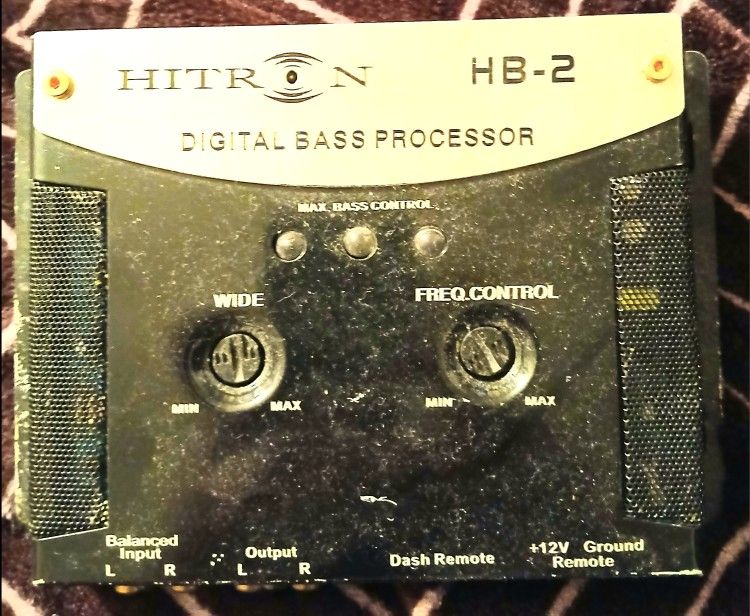 Digital Bass Processor HITRON HB-2
