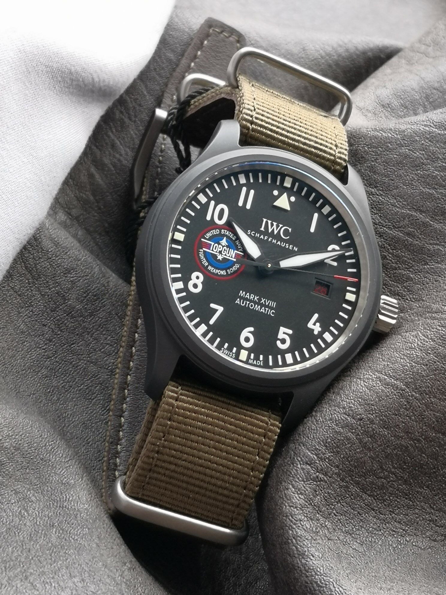IWC Pilot’s Mark XVIII Top Gun Edition Watch