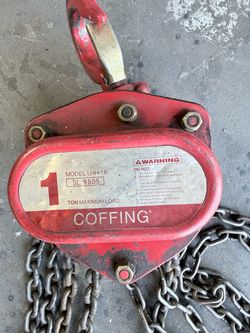 Coffing LHH-1B 1-Ton Chain Hoist